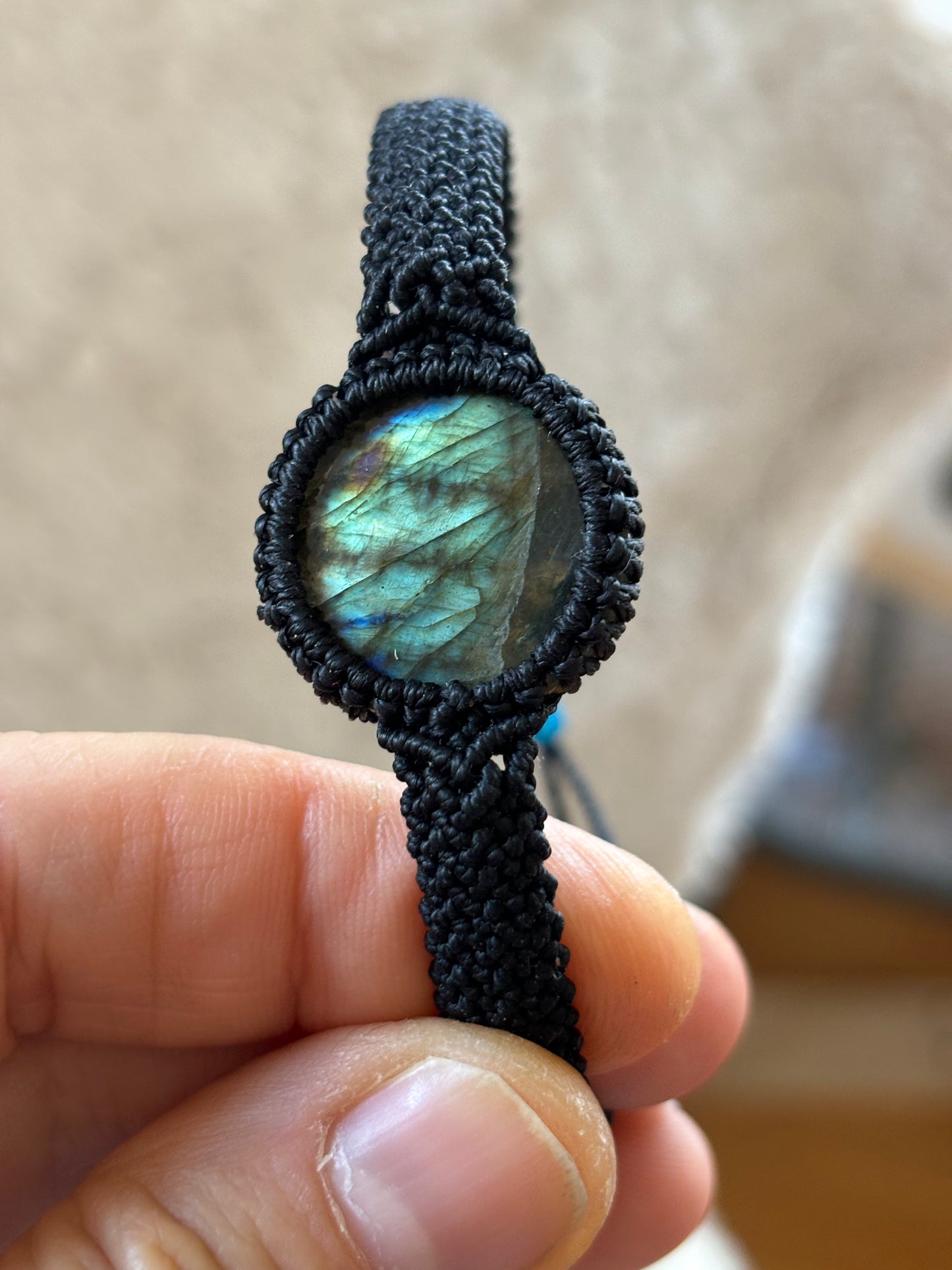 Bracelet-4 labradorite unisex