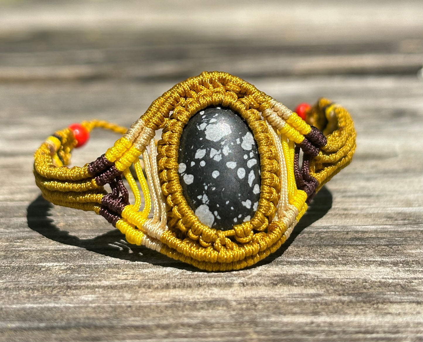 Bracelet avec apatite bleue