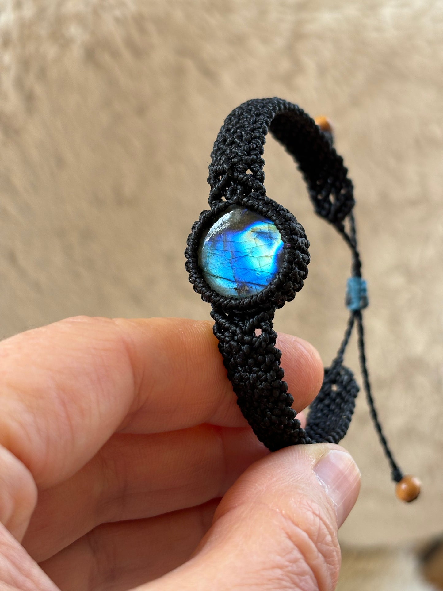 Bracelet-2 labradorite unisex