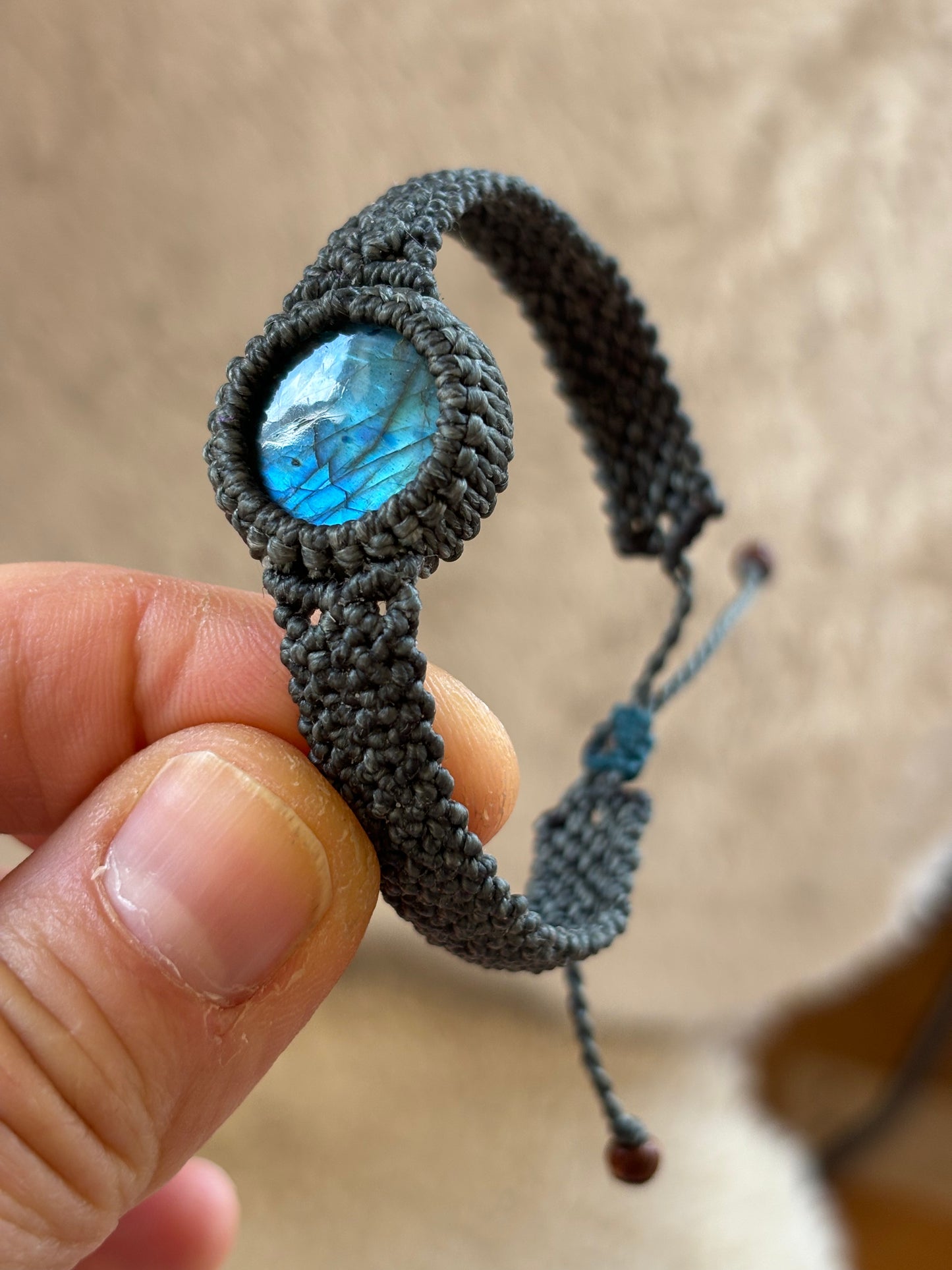 Bracelet-3 labradorite unisex
